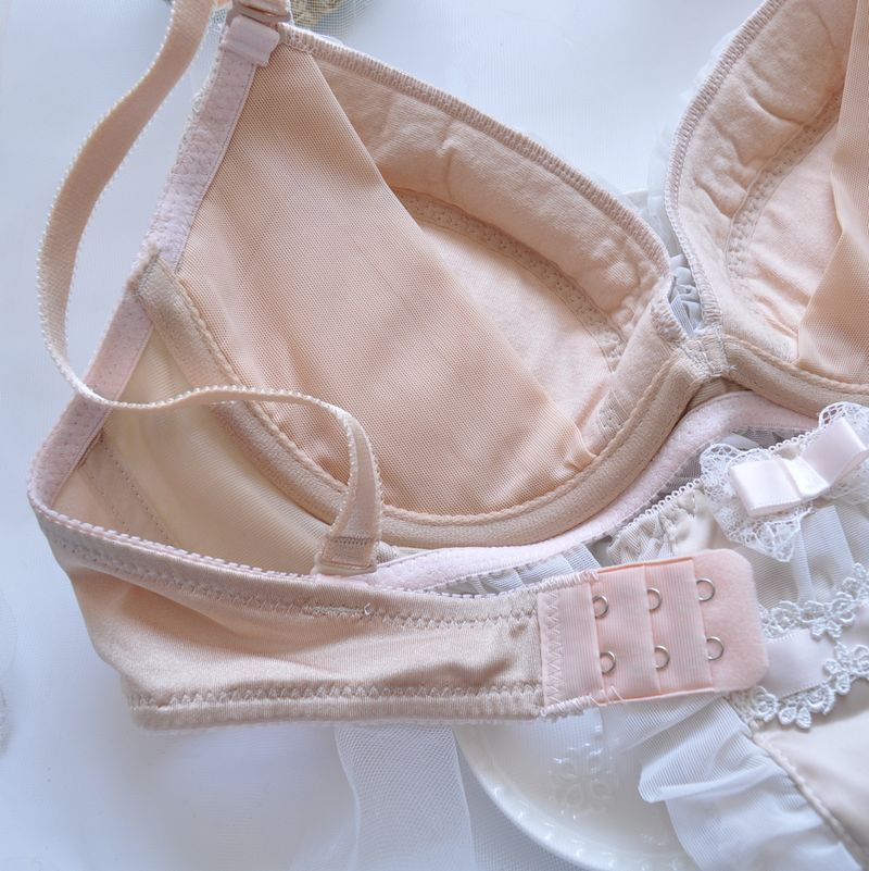 Flirty Coquette 2-Piece Satin Lingerie Set