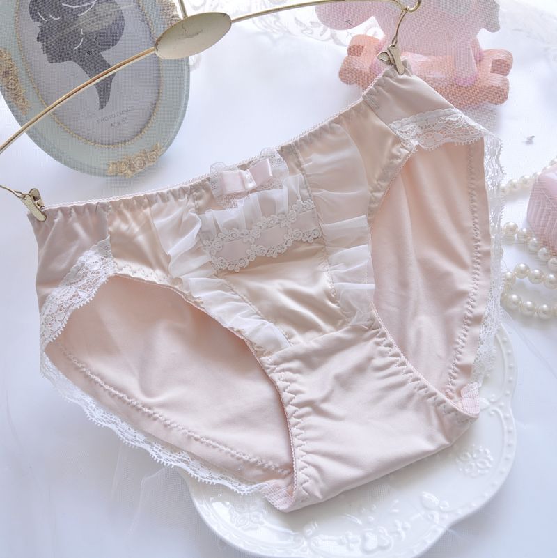 Flirty Coquette 2-Piece Satin Lingerie Set