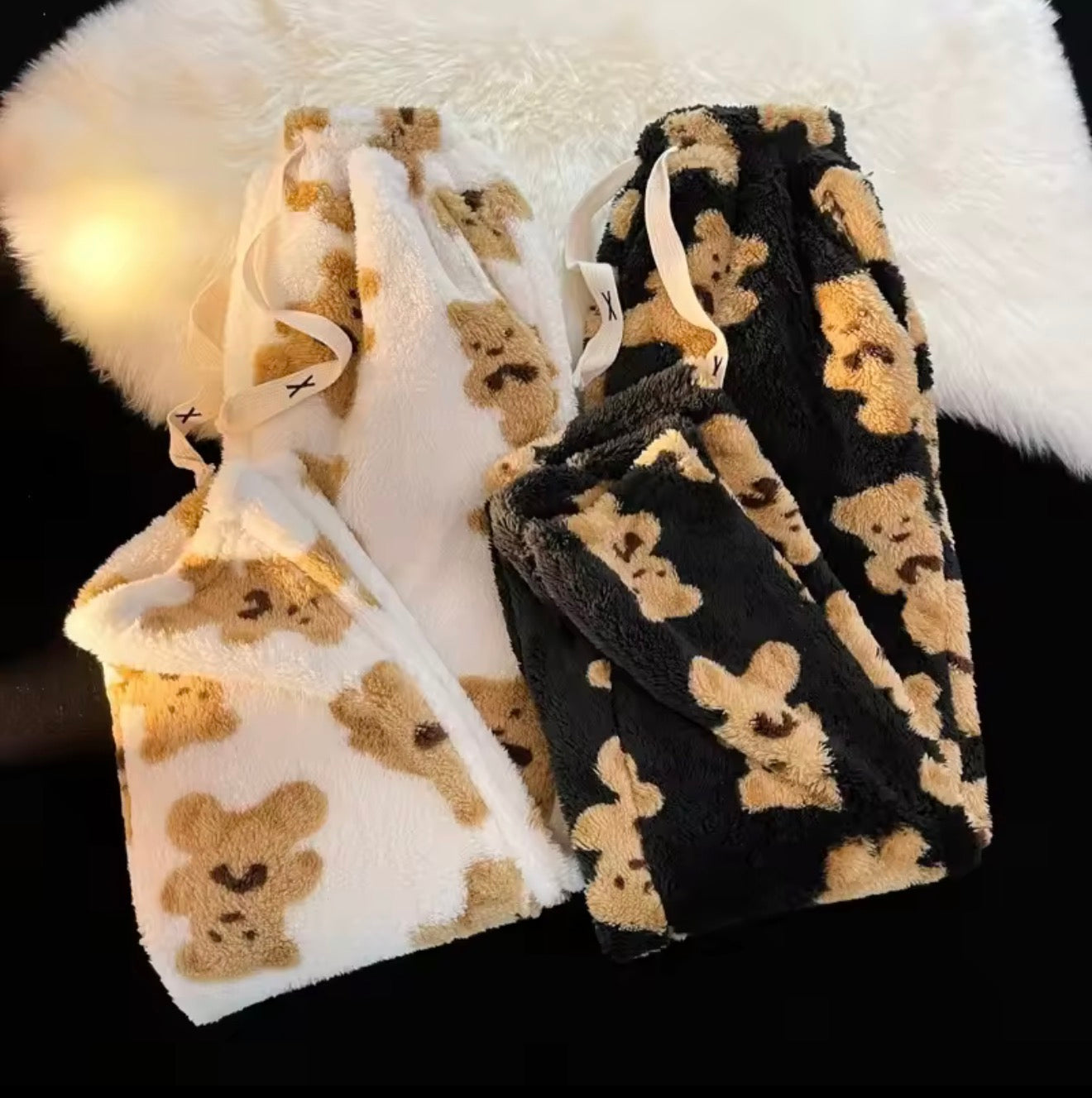 Cute teddy pyjamas trousers 🧸