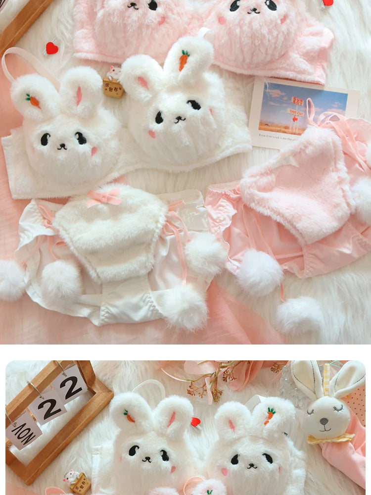 Bunny Plushie Lingerie Set