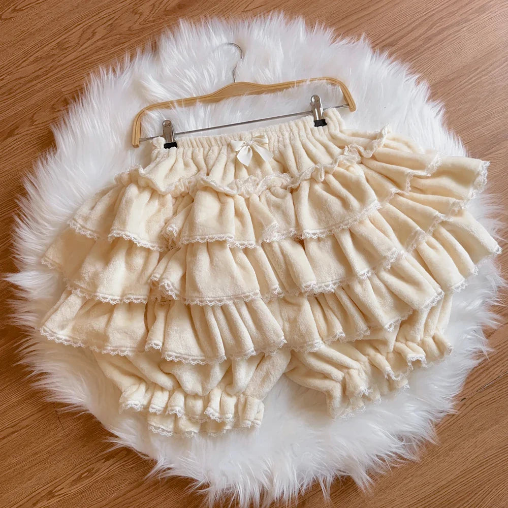 Winterbelle Velvet Bloomer Lolita Shorts
