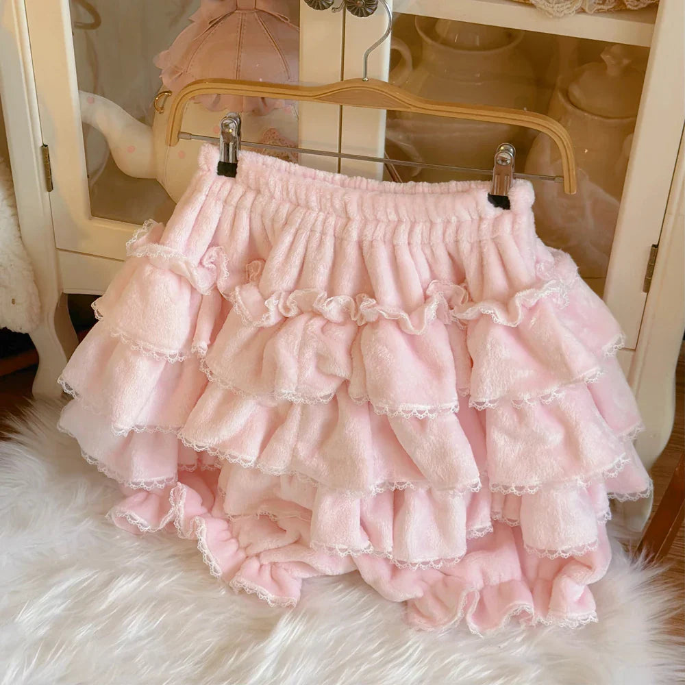 Winterbelle Velvet Bloomer Lolita Shorts