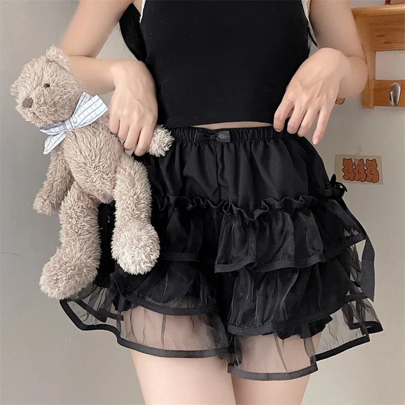 Phoebe Frilly Ruffle Coquette Shorts