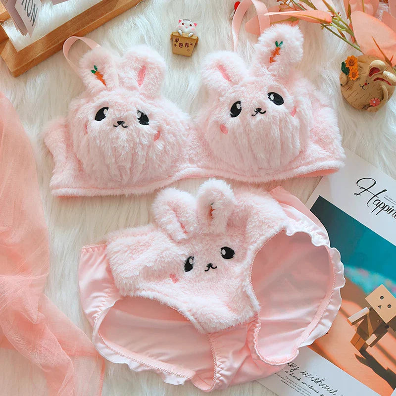 Bunny Plushie Lingerie Set