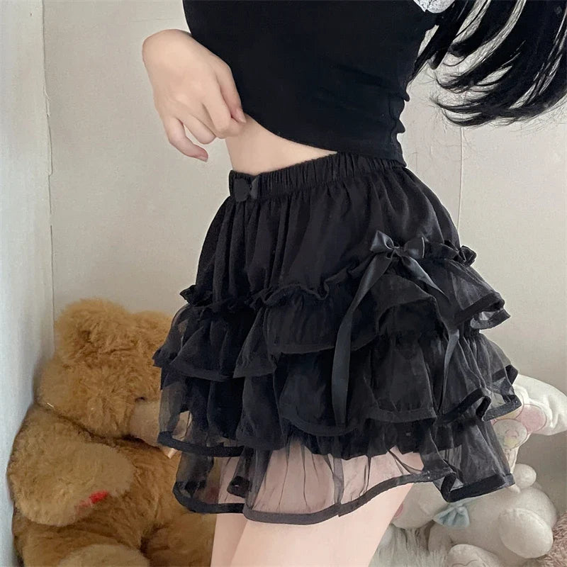 Phoebe Frilly Ruffle Coquette Shorts