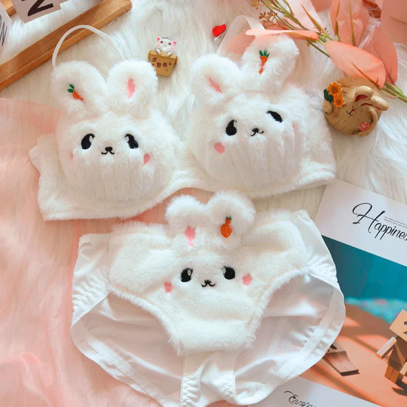 Bunny Plushie Lingerie Set