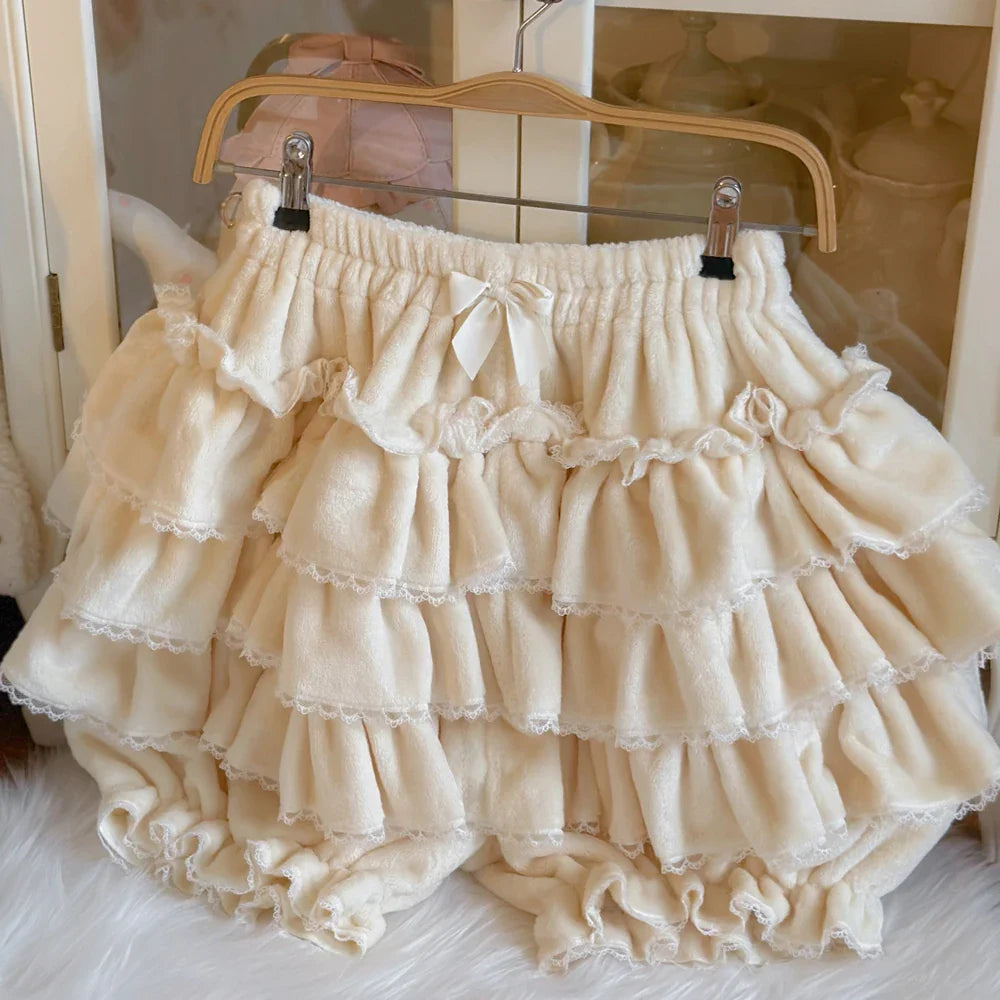 Winterbelle Velvet Bloomer Lolita Shorts