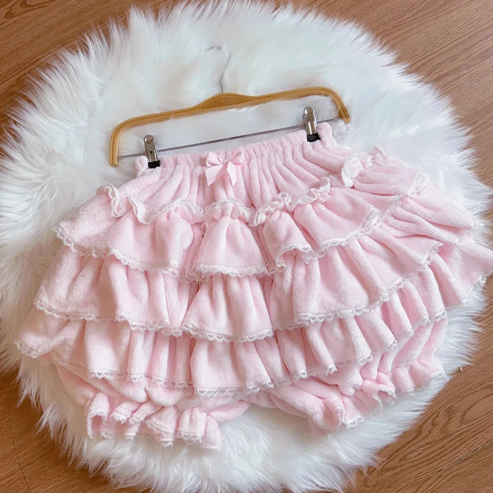 Winterbelle Velvet Bloomer Lolita Shorts