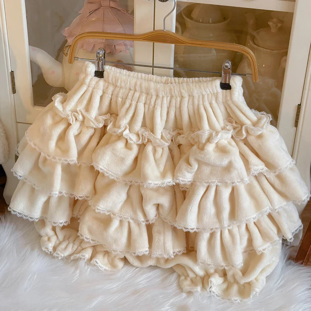 Winterbelle Velvet Bloomer Lolita Shorts