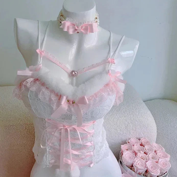 Sweet Coquette Bustier Corset Top